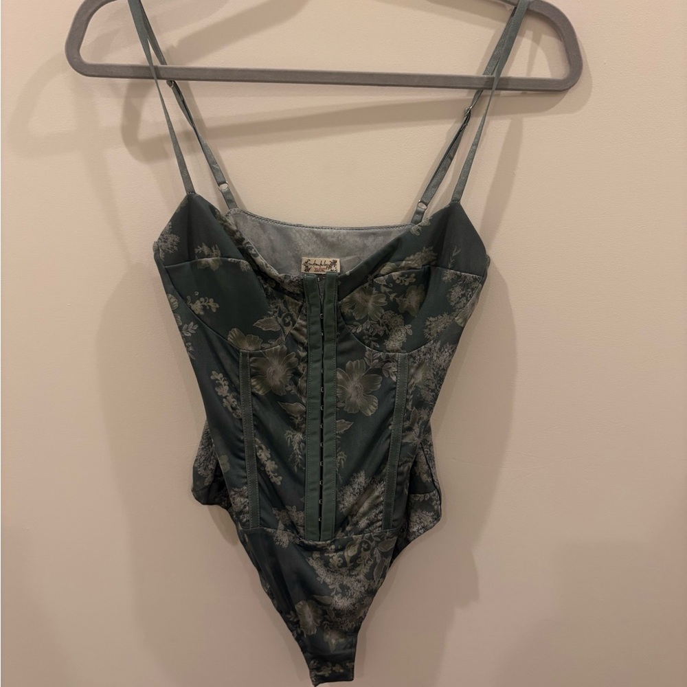 FP Rhythm Of The Night Green Womens Bodysuit